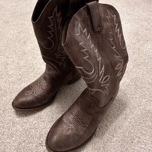 🤎new brown cowboy boots